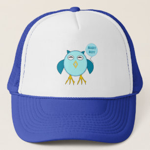 Cute Blue Bbay Boy Owl Pet