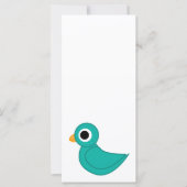 Cute blue bird (Voorkant)