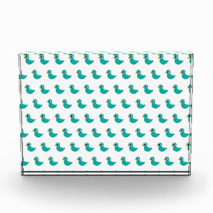 Cute blue bird fotoblokken