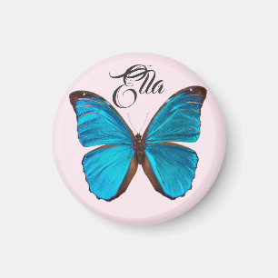 Cute Blue Butterfly Magnet Magneet