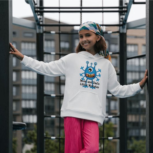 Cute Blue Cartoon Monster Funny Fun voor kinderen