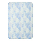 Cute Blue Cloudy Sky Abstract Patroon Badmat (Voorkant Verticaal)