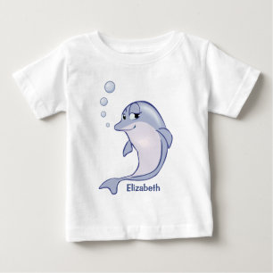 Cute Blue Dolphin om u aan te passen
