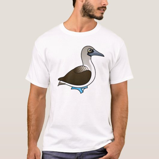 Cute Blue-footed Booby T-shirt (Voorkant)