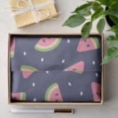 Cute Blue Green Boy's Birthday Watermelon Fruit Tissuepapier (Geschenk)
