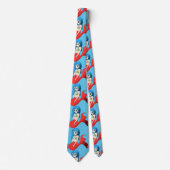 Cute Blue-haring Mermaid Thunder_Cove Stropdas (Voorkant)