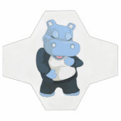 CUTE BLUE HIPPO VOETBAL (Enkel)