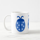Cute Blue Ladybug Mok (Links)