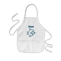Cute Blue Shark Fish Kinder Specialized