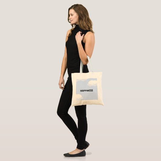 Cute blue tote bag  (Devant (modèle))