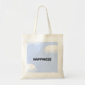 Cute blue tote bag  (Devant)