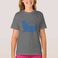 Cute blue Zee Lion liefde