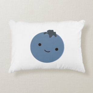Cute Blueberry Accent Kussen