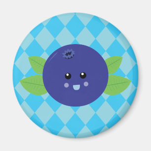 Cute Blueberry Magneet