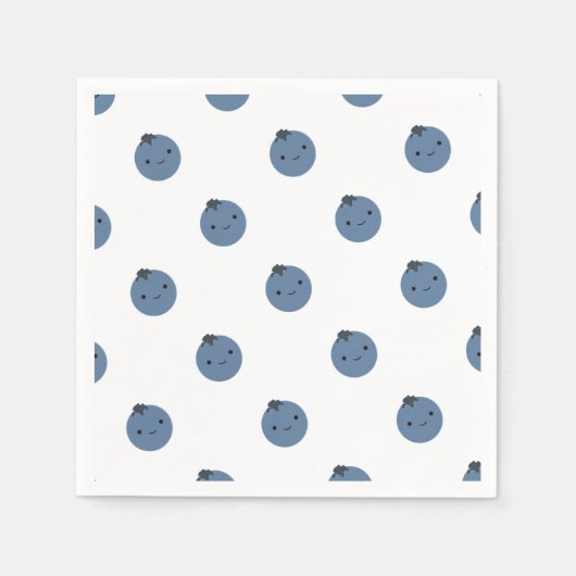 Cute Blueberry Servet (Voorkant)