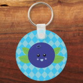 Cute Blueberry Sleutelhanger (Voorkant)