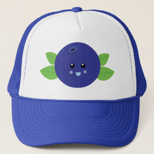 Cute Blueberry Trucker Pet