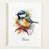 Cute Bluetit sur une branche, personnalisé (Devant)