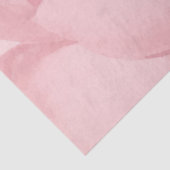 Cute Blush Pink Floral  Roos Tissuepapier (Detail)