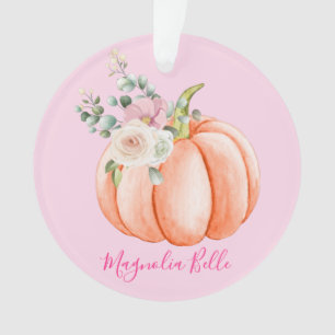 Cute Blush Pink Spring Floral Nom du petit Citroui