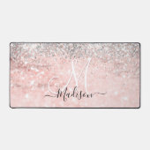 Cute blush roze faux bureaumat (Voorkant)