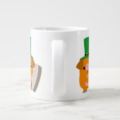 Cute Bodhran Cartoon Pig Jumbo Mok (Achterkant)