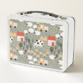 Cute Boerderij Scene Pattern (Achterkant)