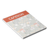 Cute Boerderij Scene Pattern Notitieblok (Schuin)