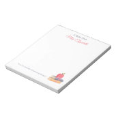 Cute Boho A Note From Teacher Appreciation Notitieblok (Gedraaid)