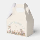 Cute Boho Animals Birthday Party Bedankdoosjes (Voorkant Zijde)