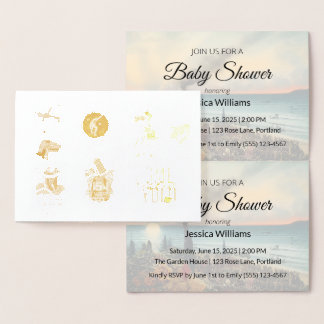 Cute Boho Baby Shower UPDATE Folie Kaarten