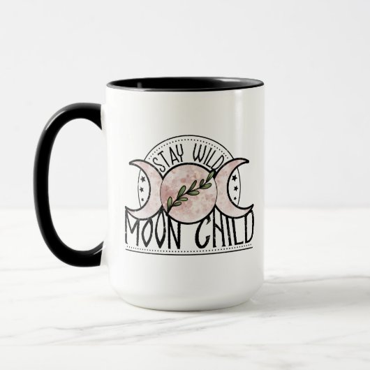 Cute Boho Goth Café Mug (Gauche)