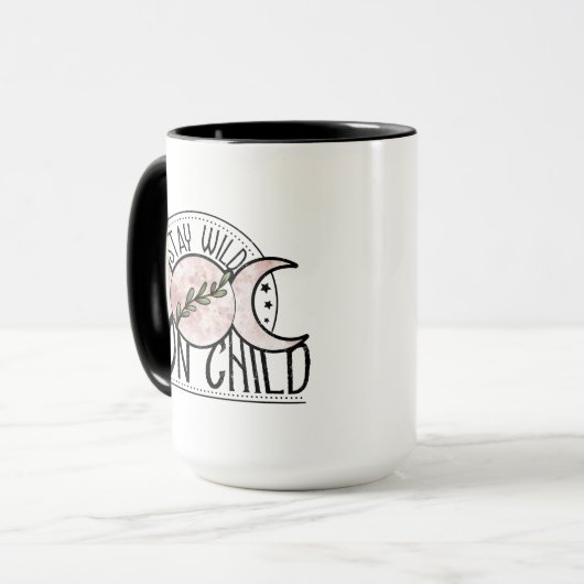 Cute Boho Goth Café Mug (Devant gauche)