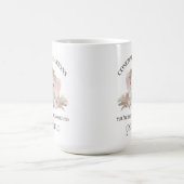 Cute Boho Grand-mère Grossesse Faire-part Mug (Centre)