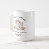 Cute Boho Grand-mère Grossesse Faire-part Mug (Devant gauche)