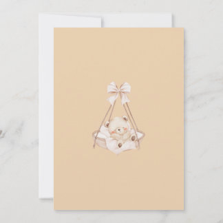 Cute Boho Little Dreamer Baby Shower Uitnodiging