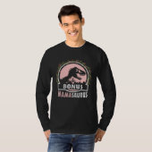 Cute Bonus Mama Saurus Rex Mamasaurus Stepmom Moth T-shirt (Voorkant volledig)
