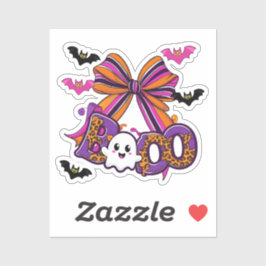 Cute Boo Ghost Sticker