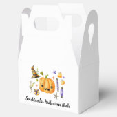 Cute Boo Pumpkin Spooktacular Halloween Bash Bedankdoosjes (Geopend)