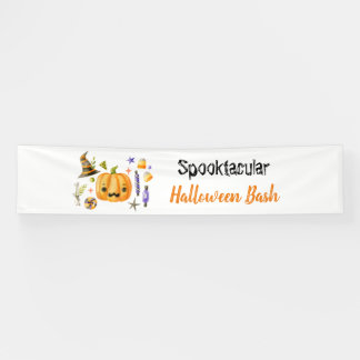 Cute Boo Pumpkin Spooktacular Halloween Bash Spandoek