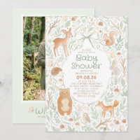 Cute Bos Dieren Baby Shower Foto