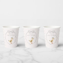 Cute Bos Eendje Waterverf Meisje Baby Shower