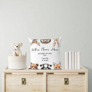 Cute bosdieren baby geboorte statistieken kussen