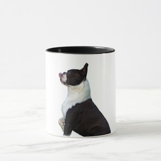 Cute Boston Terrier Mug (Centre)