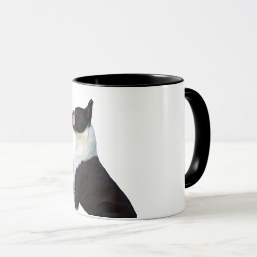 Cute Boston Terrier Mug (Devant droit)