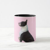 Cute Boston Terrier Mug (Centre)