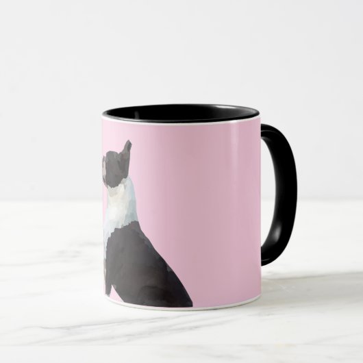 Cute Boston Terrier Mug (Devant droit)