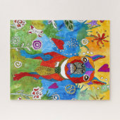 Cute Boston Terrier Puzzle - 520 Pieces (Horizontal)