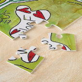 Cute Boston Terrier Puzzle - 520 pièces (Côté)