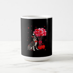 Cute Boston Terrier Valentijnsdag Heart Hondenlief Koffiemok
